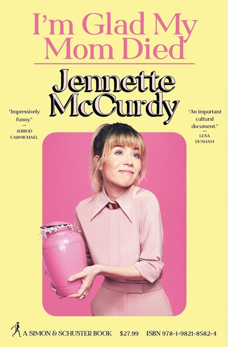 The cover of Jennette McCurdy's book 