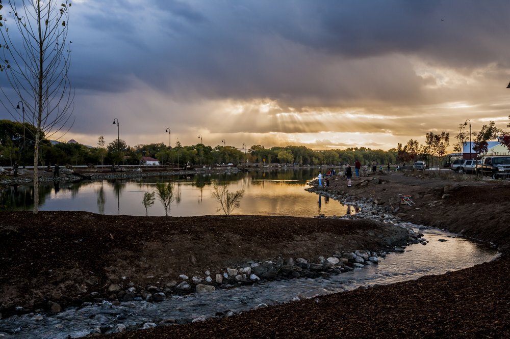 Tingley Beach in New Mexico