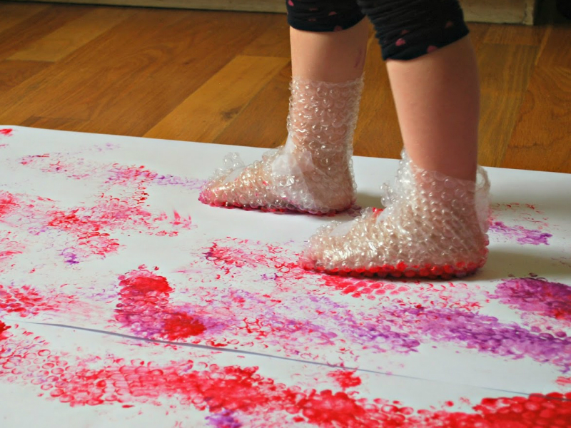 Fun Ways To paint With Your Child