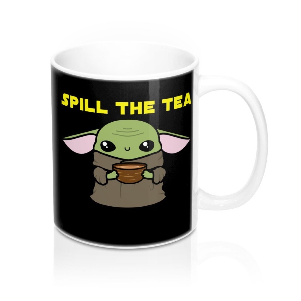 Baby yoda mug